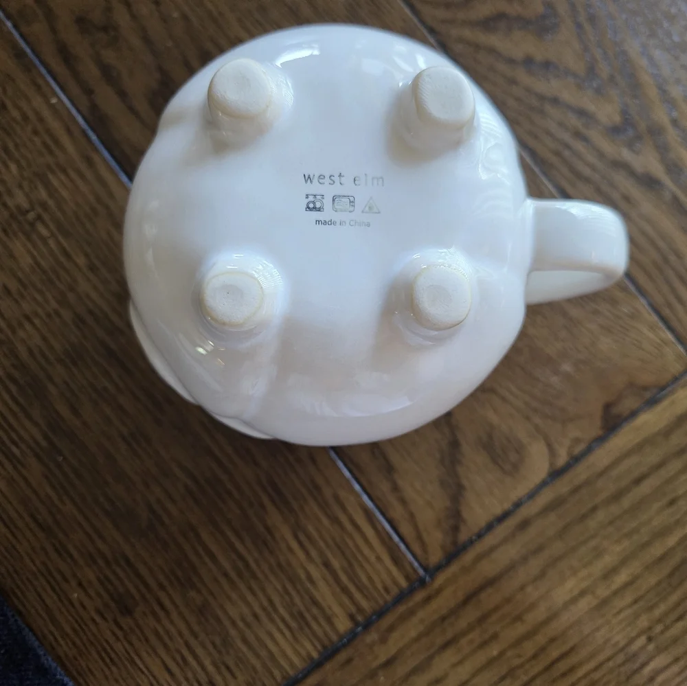 West Elm Rams Head Stoneware 14oz Mug